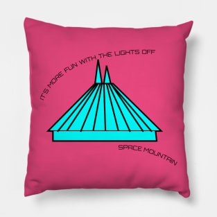 Lights Out Space Mountain Pillow