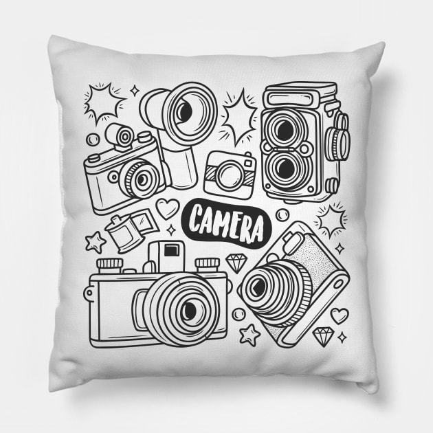 Camera Pillow by Mako Design 