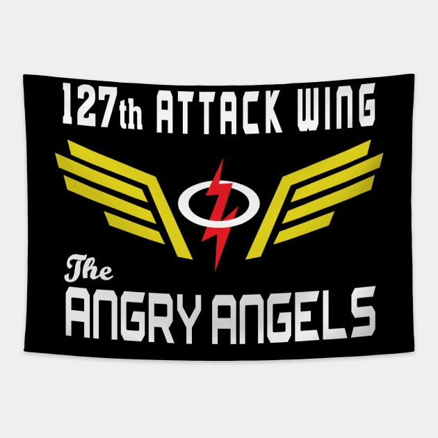 127th Angry Angels  #1 Tapestry by Illustratorator