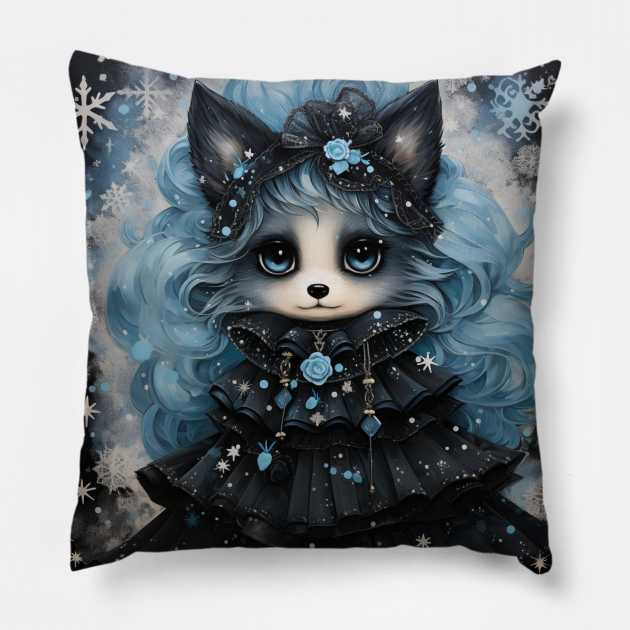 Doll Pom Pillow by Enchanted Reverie