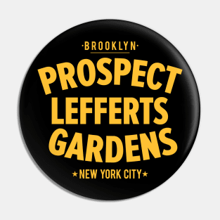 Prospect Lefferts Gardens Minimalist Design - Brooklyn, New York Pin