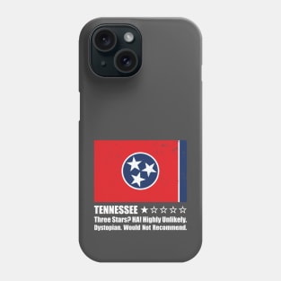 Tennessee: One Star Rating Phone Case