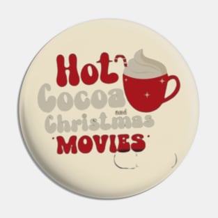 Hot cocoa Christmas movies Pin