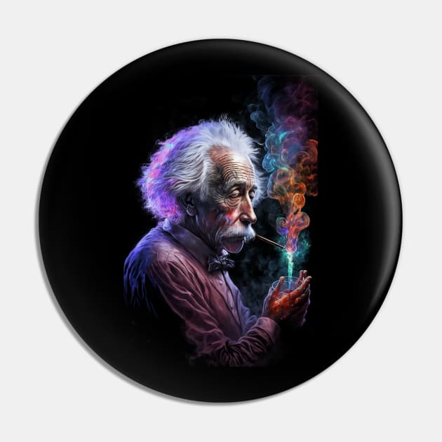 Neon Genius: Einstein Takes a Puff 3 Pin by MAPublishings