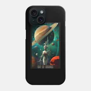 Day of Uranus Sci Fi Parody Phone Case