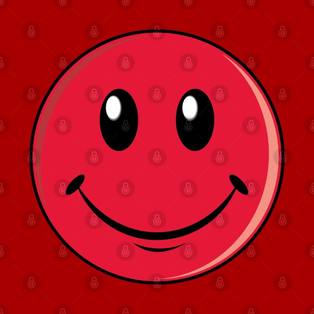 Red Smiley by detective651