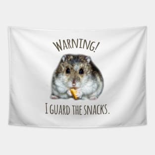 The snack guardian hamster Tapestry