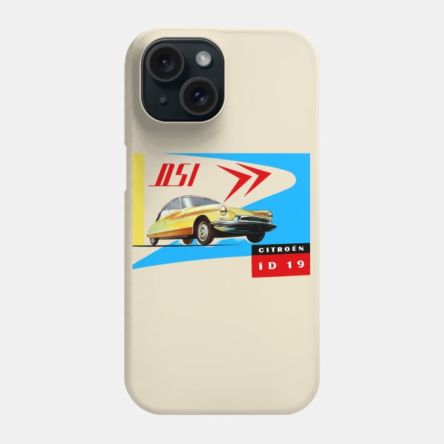 Citroen DS1 Phone Case by Midcenturydave