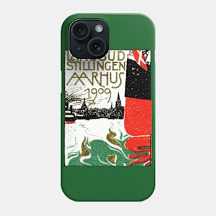 1909 Arhus Denmark Exposition Phone Case