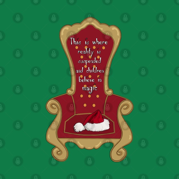 Santa's chair variant by Chic and Geeks