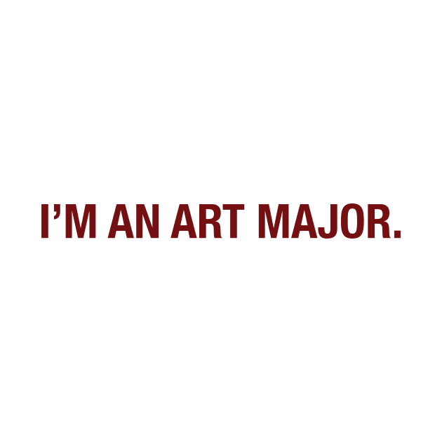 Art major by RebekahLynneDesign