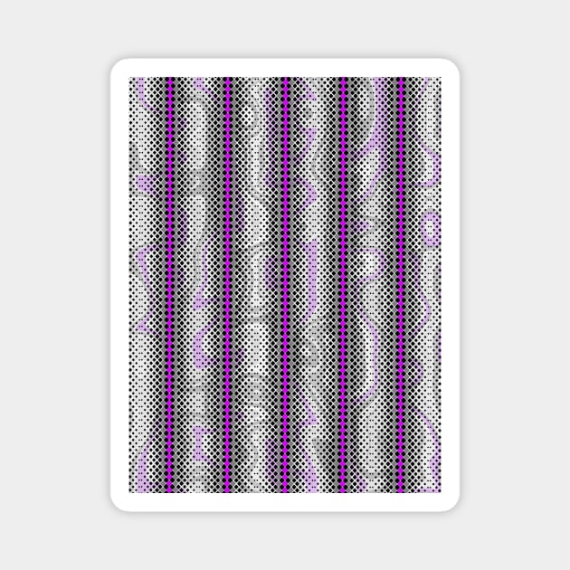 Reptile Skin Purple Magnet by SartorisArt1