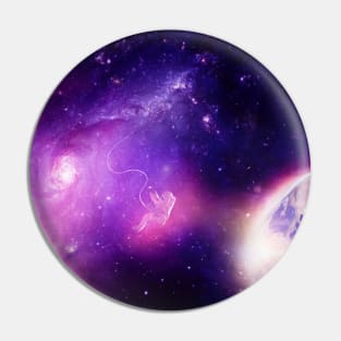 Detached in the Universe Pin