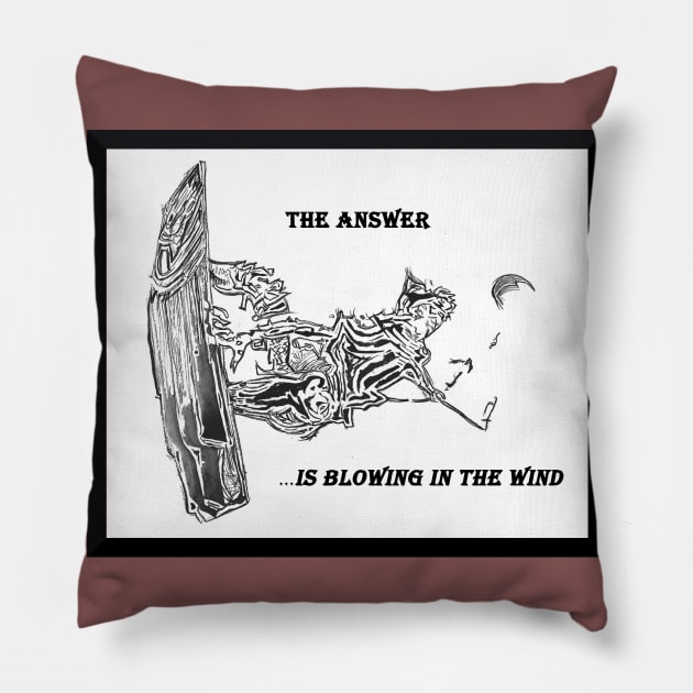 Windy Planet Kitesurfing Apparel Pillow by Windy Planet Apparel