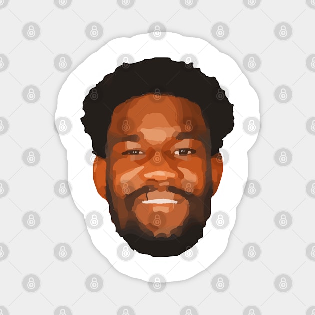 Deandre Ayton Magnet by Playful Creatives