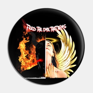 Feed the one that wins - inner conflict Pin