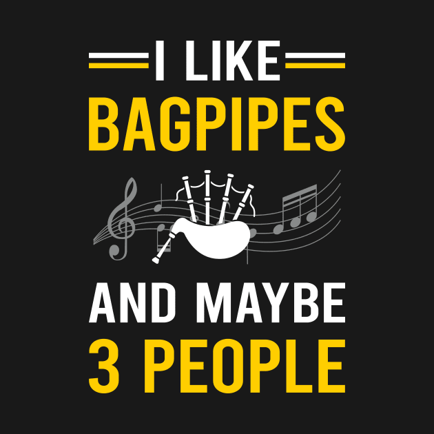 3 People Bagpipe Bagpipes Bagpiper by Bourguignon Aror