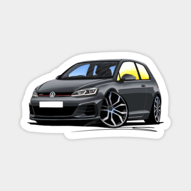 Vw Golf Mk7 5 Gti Grey Golf Gti Magnet Teepublic