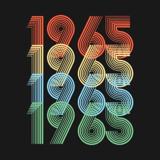 Retro 1965 Birthday T-Shirt