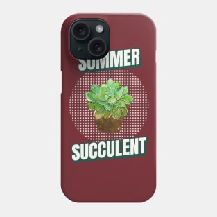 Summer Succulent Phone Case