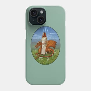 Strength from the Celtic Tarot Phone Case