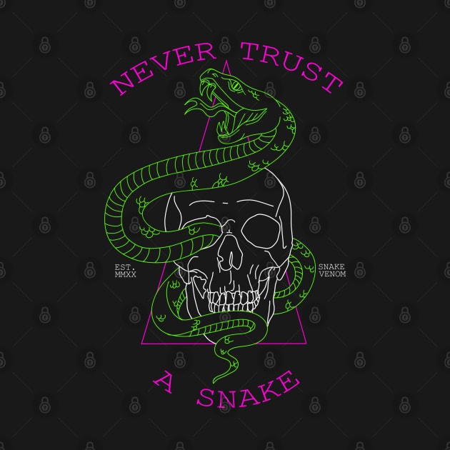 Never Trust A Snake Skull by FerMinem