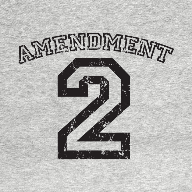 2nd amendment jersey black