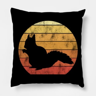 Retro Squirrel Pillow