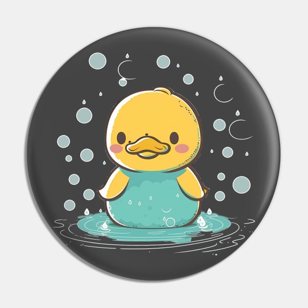 Rubber Duck And Duckling Men Women Kids Pin by Linco