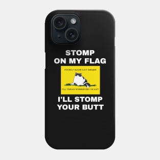 Tread Wherever I Want STOMP with PMCM logo Phone Case