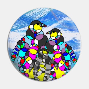 PENGUIN FAMILY Pin