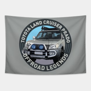 4x4 Offroad Legends: Toyota Land Cruiser Prado Tapestry