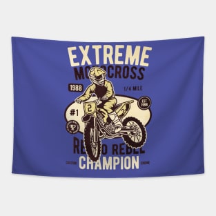 Extreme Motocross champion Tapestry