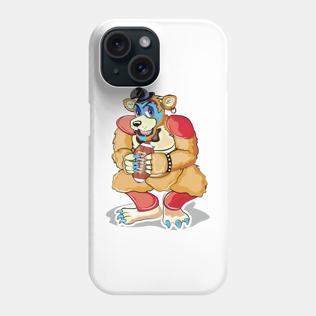 Glamrock Freddy fnaf Sb rugby - Glamrock - Phone Case