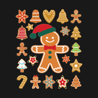 Gingerbread Christmas T-Shirt