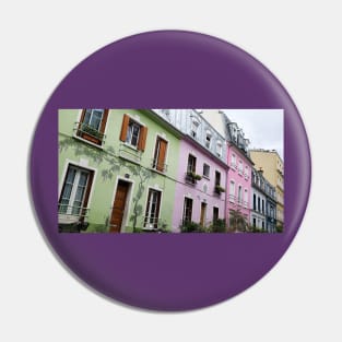 Paris Rue Cremieux Row Houses Pin