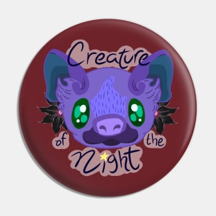 Creature of the Night Pin