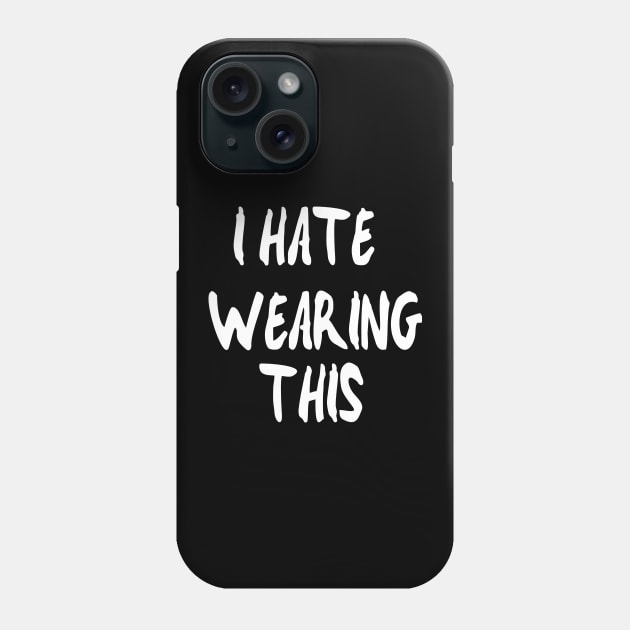 Funny Face Mask funny saying gift Phone Case by Gaming champion