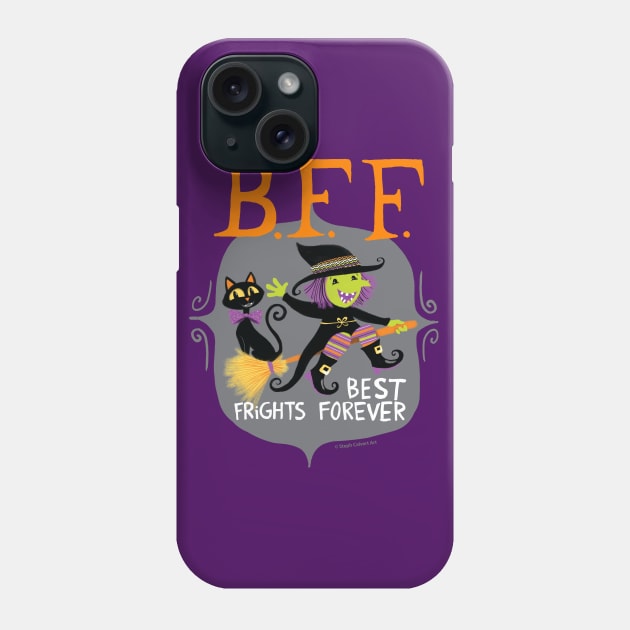 Bff Phone Case by Steph Calvert Art