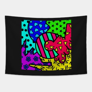 Alphabet Series - Letter C - Bright and Bold Initial Letters Tapestry