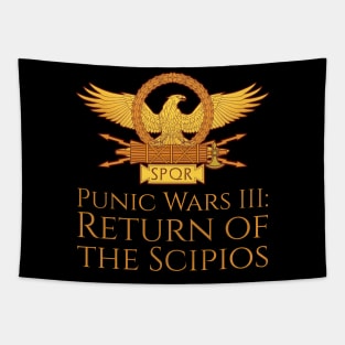 Ancient Classical Roman History Third Punic War SPQR Eagle Tapestry