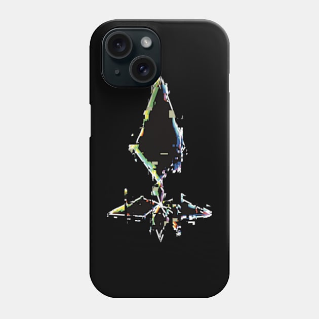 NNM6 Magic school kimberly glitch symbol / mark / logo subtle vector art from Nanatsuma / Reign of the Seven Spellblades / Nanatsu no Maken ga Shihai suru Anime Icons x Animangapoi august 2023 Phone Case by Animangapoi