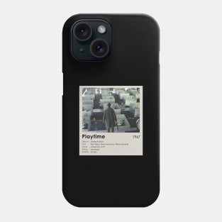 Playtime Movie Best Scene Phone Case