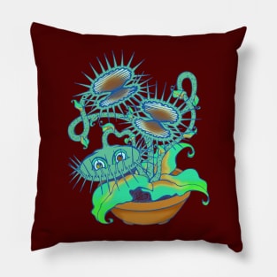 Venus Fly Trap Pillow