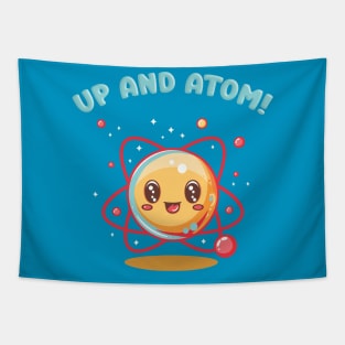 Up and Atom! Kawaii Atomic Chemistry Tapestry