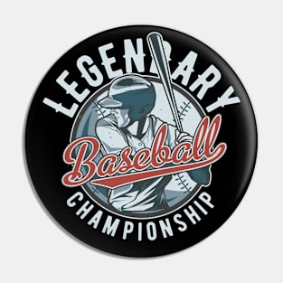 Baseball Championship Pin