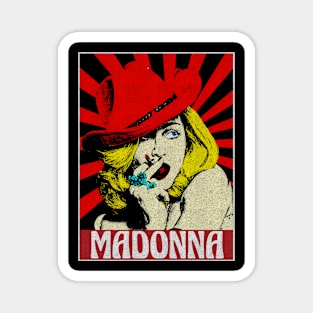 Madonna Smoke Pop Art Style Magnet