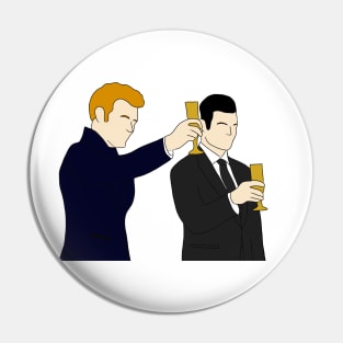 klaus and elijah party the originals Pin