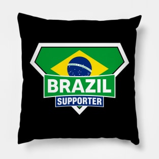 Brazilian Super Flag Pillow