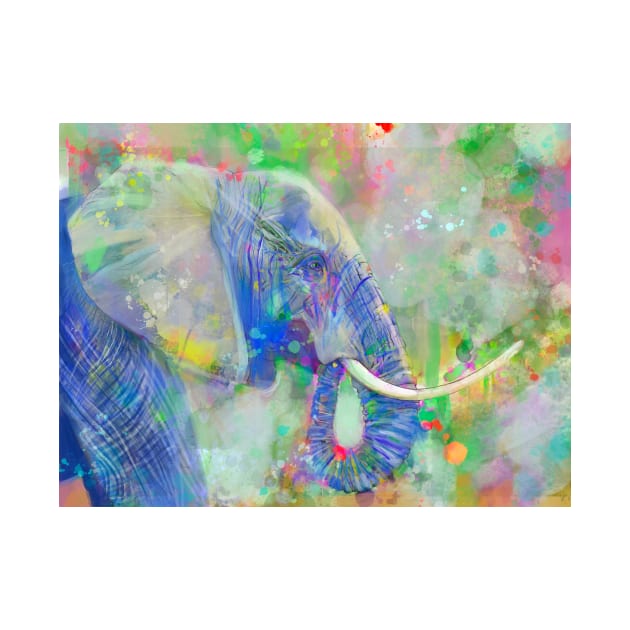 BLUE ELEPHANT by lautir